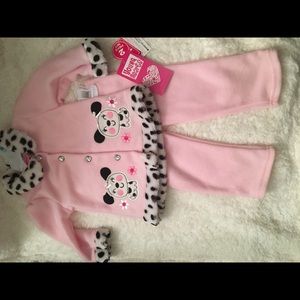 Toddler two-piece jacket and pant set